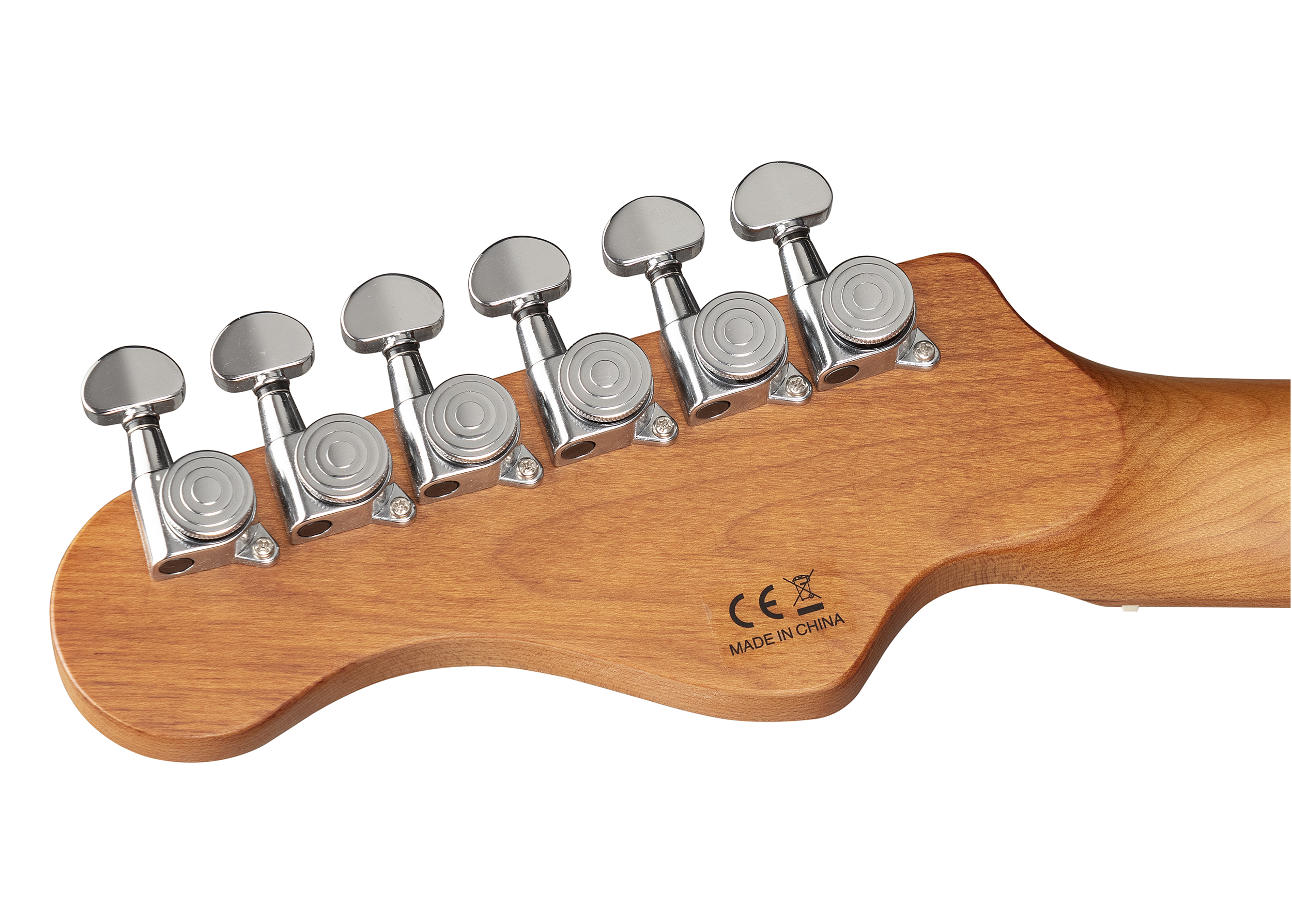 Double cutaway electric guitar with 2 single coils + Double cutaway electric guitar with 2 single coils +