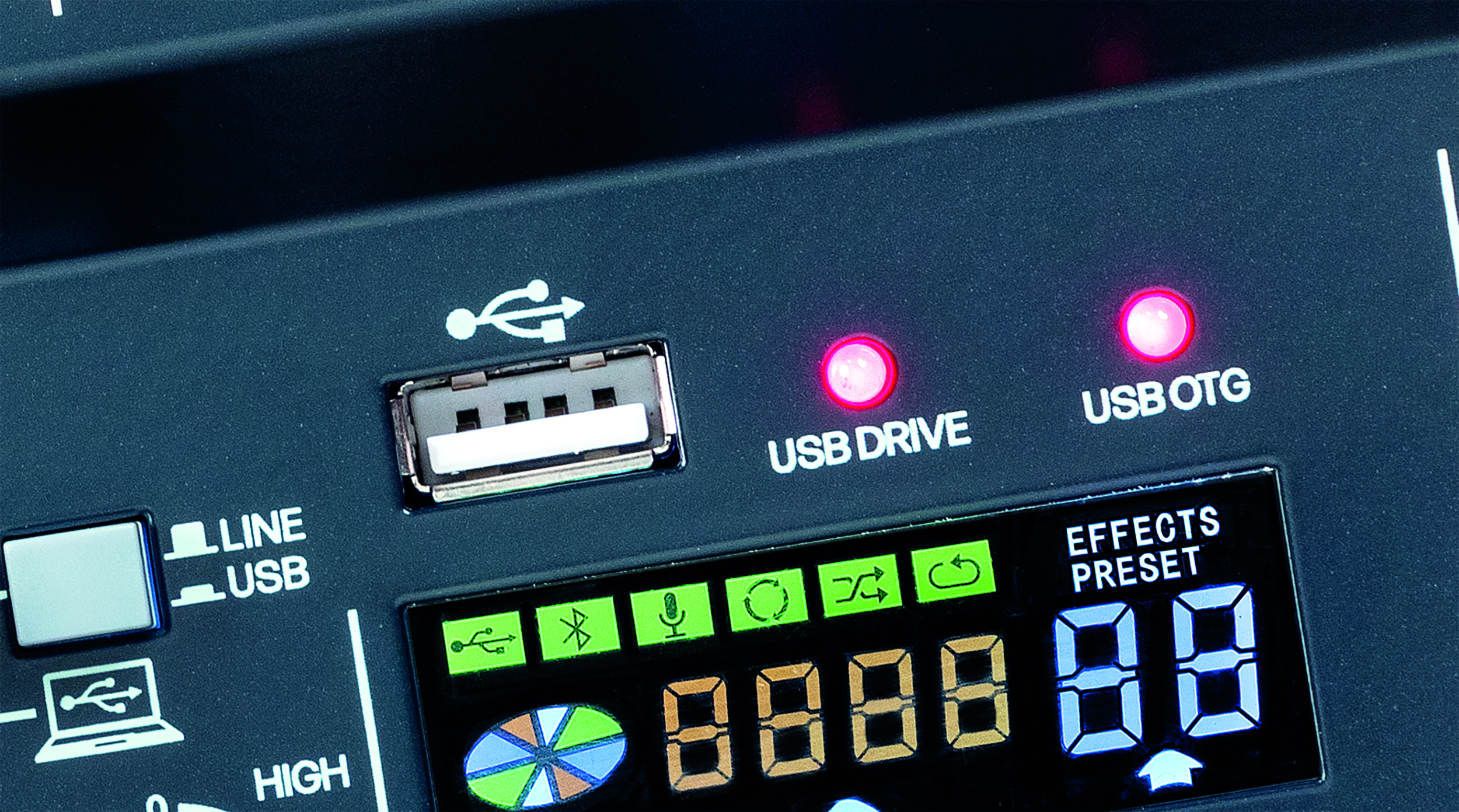 SOUNDSATION MIOMIX 7LS top view